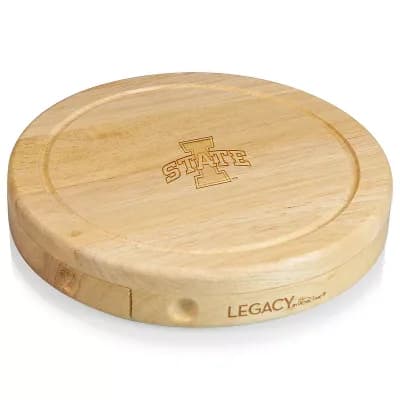 Iowa State Cyclones Brie Cheese Cutting Board Set