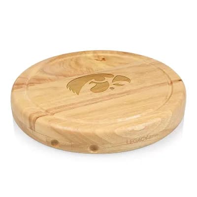 Picnic Time Iowa Hawkeyes Circo Cheese Cutting Board Set