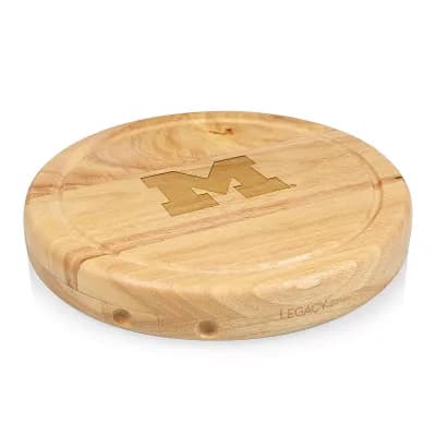 Picnic Time Michigan Wolverines Circo Cheese Cutting Board Set