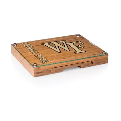 Wake Forest Demon Deacons Concerto Glass-Top Cutting Board Set
