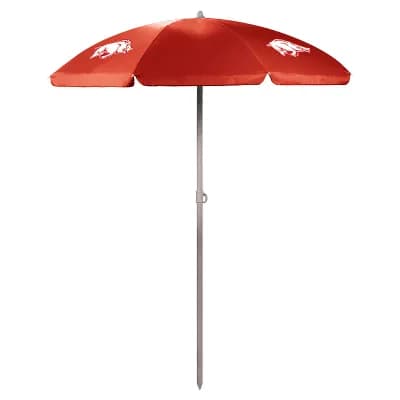 Picnic Time Arkansas Razorbacks Portable Beach Umbrella