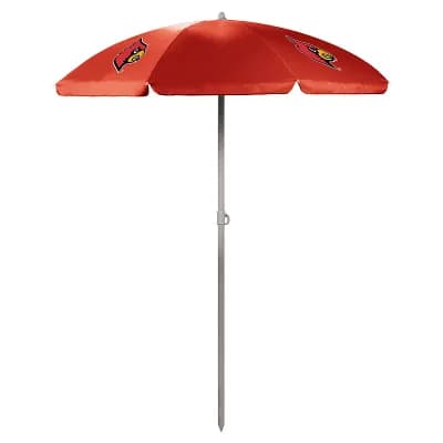 Picnic Time Louisville Cardinals Portable Beach Umbrella