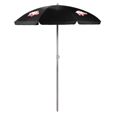 Picnic Time Arkansas Razorbacks Portable Beach Umbrella