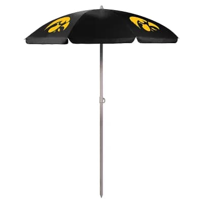 Picnic Time Iowa Hawkeyes Portable Beach Umbrella