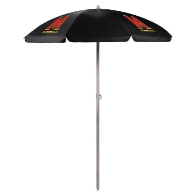 Picnic Time Maryland Terrapins Portable Beach Umbrella