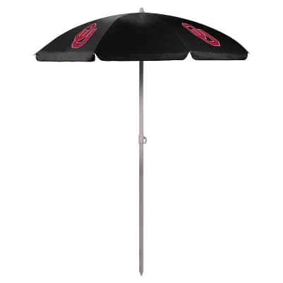 Picnic Time Oklahoma Sooners Portable Beach Umbrella