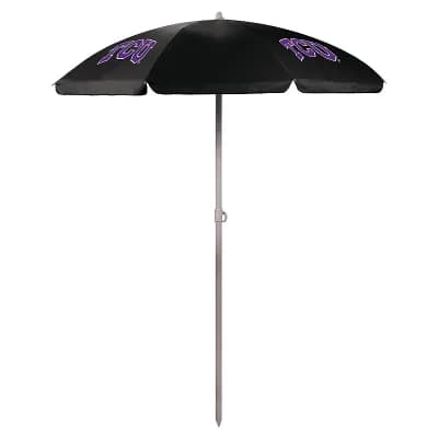 Picnic Time TCU Horned Frogs Portable Beach Umbrella