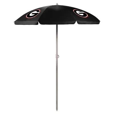 Picnic Time Georgia Bulldogs Portable Beach Umbrella