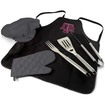 Picnic Time Texas A&M Aggies BBQ Apron Pro Grill Set