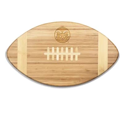 Colorado State Rams Touchdown Football Cutting Board Serving Tray