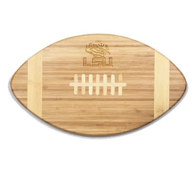 LSU Tigers Touchdown Football Cutting Board Serving Tray