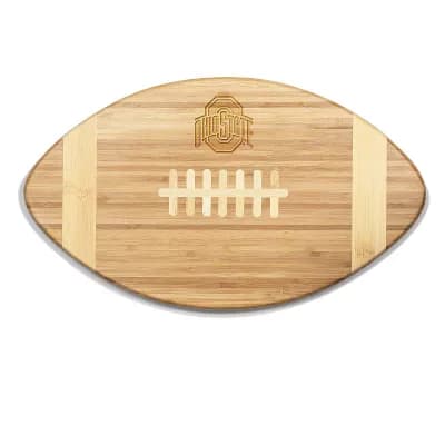 Ohio State Buckeyes Touchdown Football Cutting Board Serving Tray