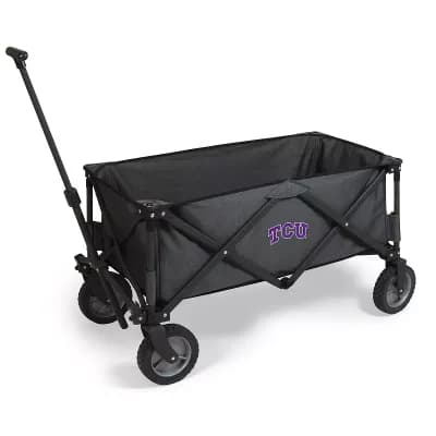 Picnic Time TCU Horned Frogs Portable Utility Wagon