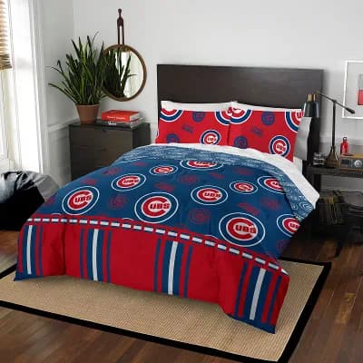 Chicago Cubs Queen Comforter Set