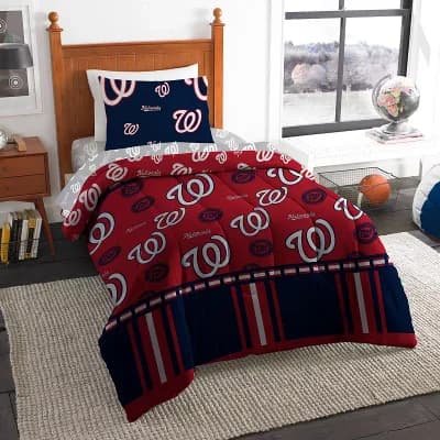 Washington Nationals Twin Comforter Set