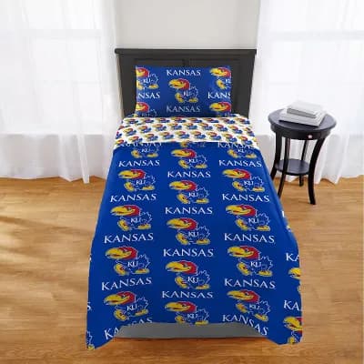 Kansas Jayhawks Twin Comforter Set