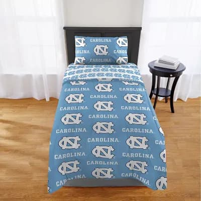 North Carolina Tar Heels Twin Comforter Set