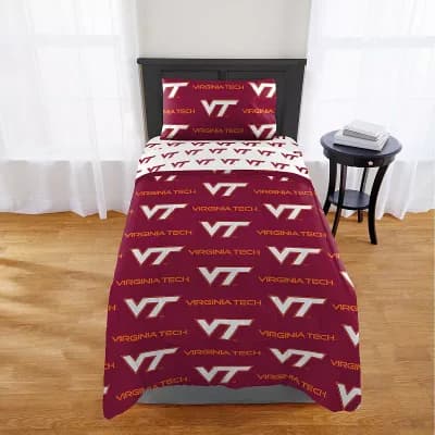 Virginia Tech Hokies Twin Comforter Set