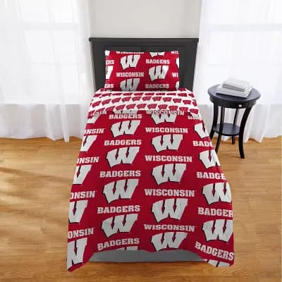 Wisconsin Badgers Twin Bed in a Bag Set
