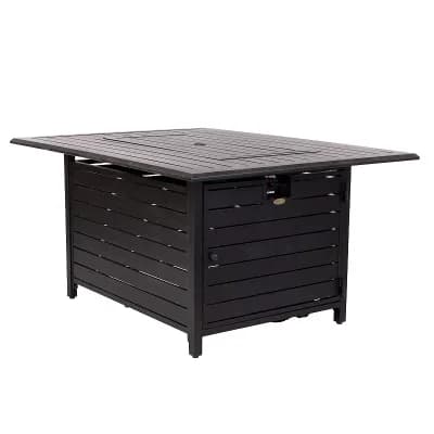 Fire Sense Longmont Rectangle Propane Fire Pit Table