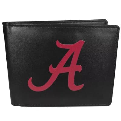 Men's Alabama Crimson Tide Leather Bi-Fold Wallet