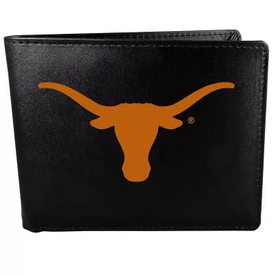 Men's Texas Longhorns Leather Bi-Fold Wallet
