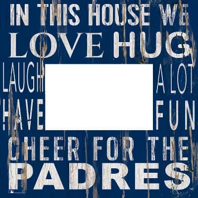 San Diego Padres 10" x 10" Picture Frame