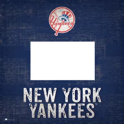 MLB New York Yankees Team Frame 10 x 10