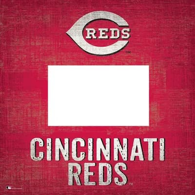 MLB Cincinnati Reds Team Frame 10 x 10