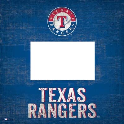 MLB Texas Rangers Team Frame 10 x 10