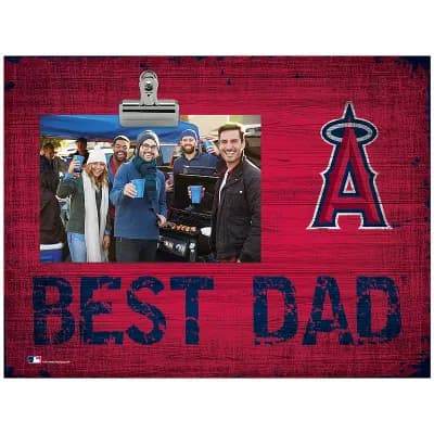Los Angeles Angels of Anaheim "Best Dad" Clip Photo Frame