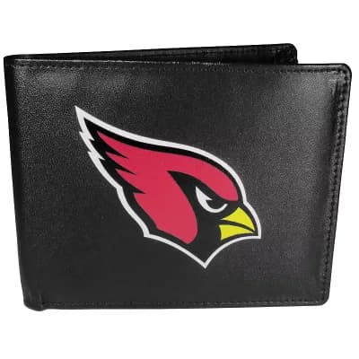Men's Arizona Cardinals Leather Bi-Fold Wallet