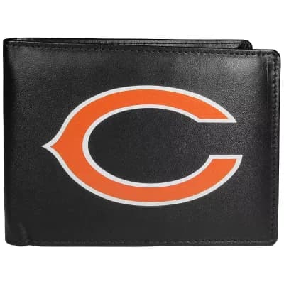 Men's Chicago Bears Leather Bi-Fold Wallet