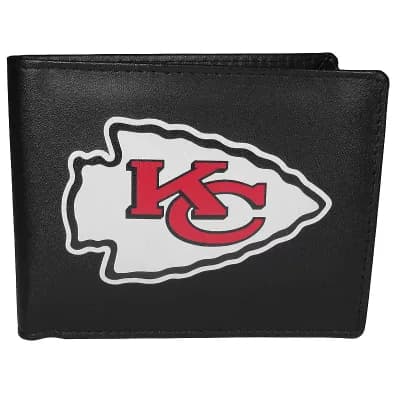 Men's Kansas City Chiefs Leather Bi-Fold Wallet