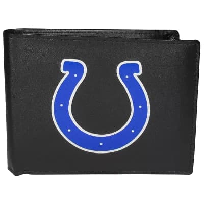 Men's Indianapolis Colts Leather Bi-Fold Wallet