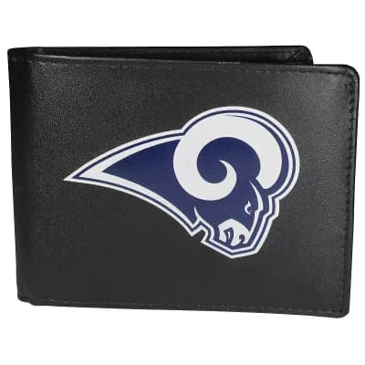 Men's Los Angeles Rams Leather Bi-Fold Wallet