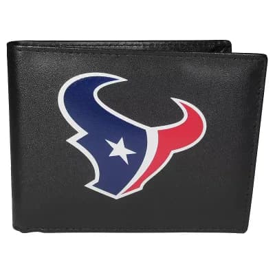 Men's Houston Texans Leather Bi-Fold Wallet
