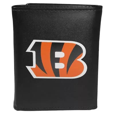 Men's Cincinnati Bengals Logo Tri-Fold Wallet