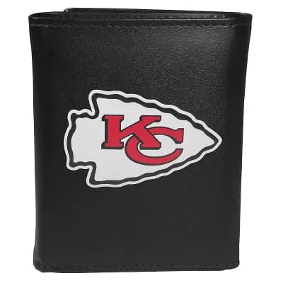 Men's Kansas City Chiefs Logo Tri-Fold Wallet