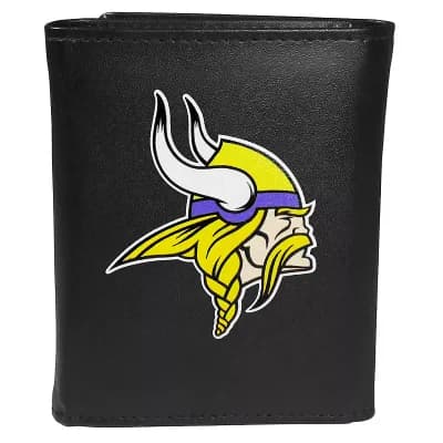 Men's Minnesota Vikings Logo Tri-Fold Wallet