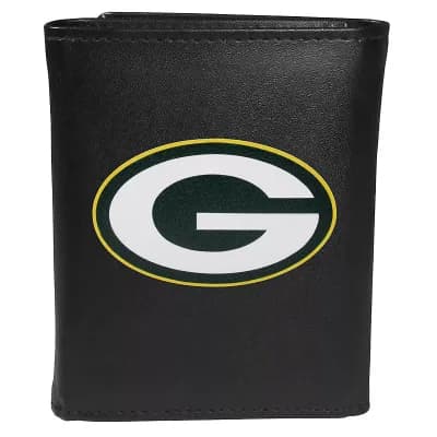 Men's Green Bay Packers Logo Tri-Fold Wallet