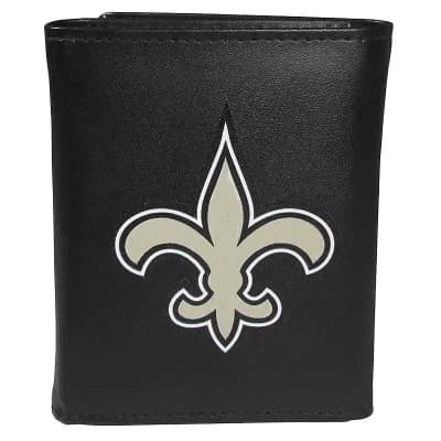 Men's New Orleans Saints Logo Tri-Fold Wallet