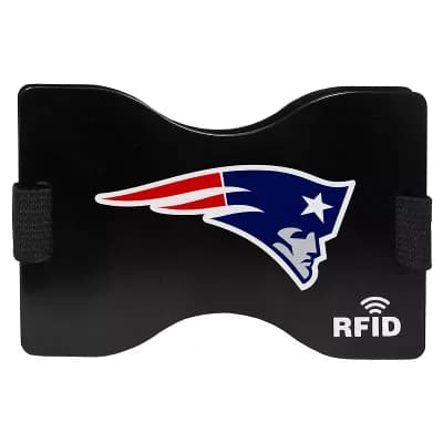 Men's New England Patriots Hardcase RFID Wallet