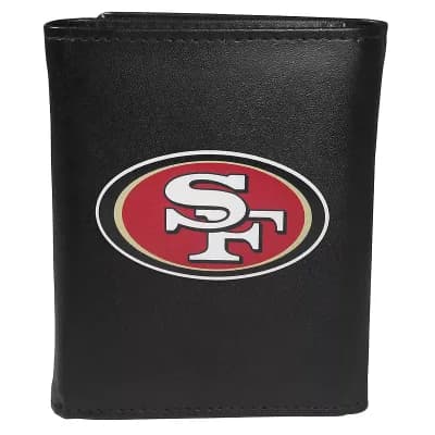 Men's San Francisco 49ers Logo Tri-Fold Wallet