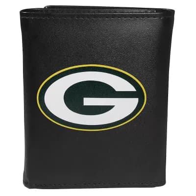 Men's Green Bay Packers Logo Tri-Fold Wallet