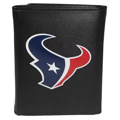 Men's Houston Texans Logo Tri-Fold Wallet
