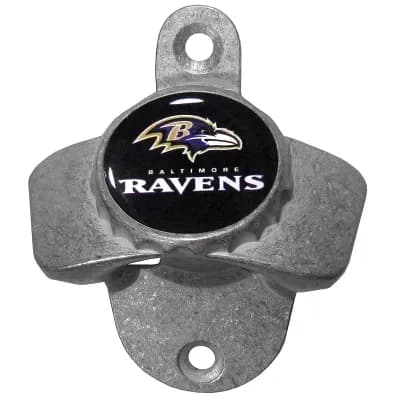 Baltimore Ravens Wall-Mounted Bottle Opener