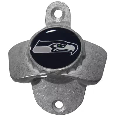Seattle Seahawks Wall-Mounted Bottle Opener