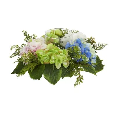 nearly natural Hydrangea Artificial Candelabrum