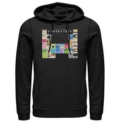 Men's Disney Pixar Periodic Table Of Characters Hoodie